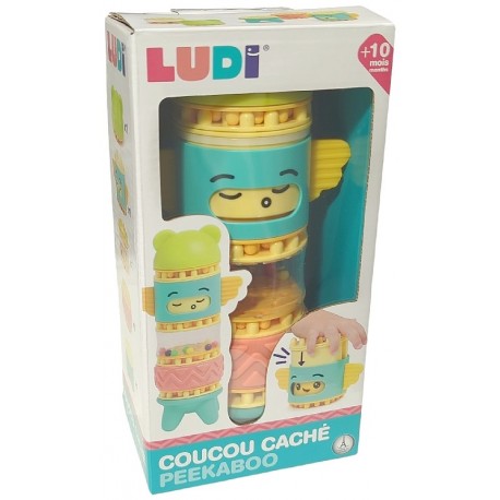 BLOCS CONSTRUCTION COUCOU CACHÉ 5 PIECES PICOTON - LUDI-3550833300862-Lilojouets-Questembert-Muzillac-Morbihan