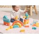 Blocs de construction en mousse - 28 pieces colorees - ludi-3550833300916-lilojouets-questembert-muzillac-morbihan