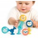 Pack smac pop 7 pieces balles sonores et ventouses silicone - ludi-3550833301388-lilojouets-questembert-muzillac-morbihan