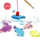 Peche a la ligne magnÉtique 5 poissons en silicone - ludi-3550833400913-lilojouets-questembert-muzillac-morbihan