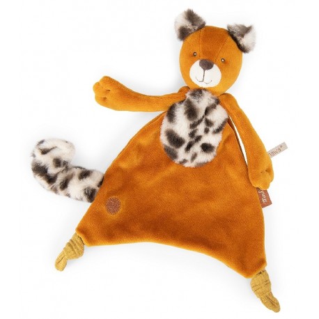 DOUDOU LEOPARD TAIGO AVEC BOITE - LA FORET MAWA - MOULIN ROTY-3575676880166-Lilojouets-Questembert-Muzillac-Morbihan