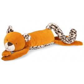 PELUCHE LEOPARD TAIGO GEANT 80CM - LA FORET MAWA - MOULIN ROTY-3575676880272-Lilojouets-Questembert-Muzillac-Morbihan