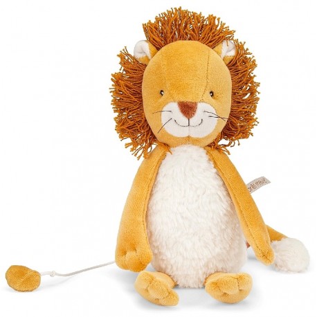 PELUCHE LION MUSICAL MAMBA 28CM - LA FORET MAWA - MOULIN ROTY-3575676880418-Lilojouets-Questembert-Muzillac-Morbihan