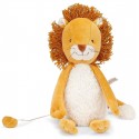 PELUCHE LION MUSICAL MAMBA 28CM - LA FORET MAWA - MOULIN ROTY