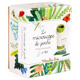MICROSCOPE DE POCHE 40X-160X - LE JARDIN MOULIN ROTY-3575677122203-Lilojouets-Questembert-Muzillac-Morbihan