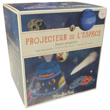PROJECTEUR DE L'ESPACE VEILLEUSE RECHARGEABLE - L'EXPLORATEUR MOULIN ROTY-3575677124481-Lilojouets-Questembert-Muzillac-Morbihan
