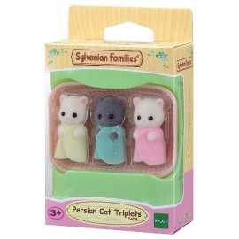 FIGURINES TRIPLÉS CHATS PERSANS - SYLVANIAN FAMILIES-5054131054581-Lilojouets-Questembert-Muzillac-Morbihan