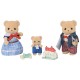 Famille ours biscuit - 3 figurines avec accessoires sylvanian families-5054131058510-lilojouets-questembert-muzillac-morbihan