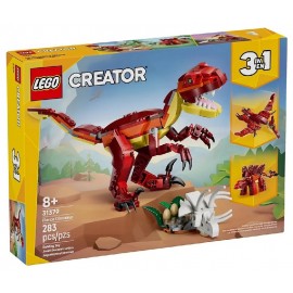 31379 LE DINOSAURE FÉROCE - 283 PIECES - LEGO CREATOR 3EN1-5702018033210-Lilojouets-Questembert-Muzillac-Morbihan