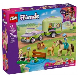 42695 LA REMORQUE DU CHEVAL ET DU POULAIN - 279 PIECES - LEGO FRIENDS-5702018033265-Lilojouets-Questembert-Muzillac-Morbihan