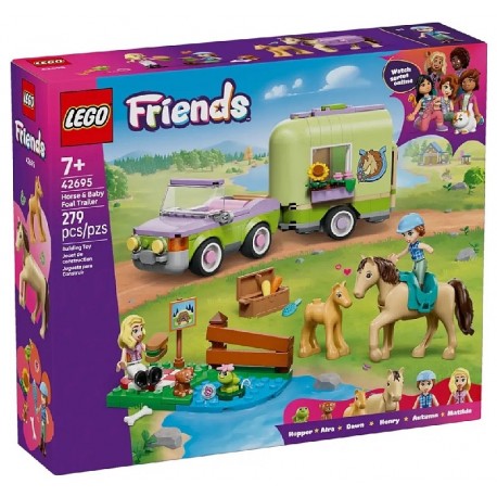 42695 LA REMORQUE DU CHEVAL ET DU POULAIN - 279 PIECES - LEGO FRIENDS-5702018033265-Lilojouets-Questembert-Muzillac-Morbihan