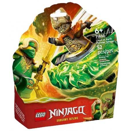 71850 LLOYD CONTRE LA TOUPIE DU MONSTRE DE LA TERRE - 49 PIECES - LEGO NINJAGO-5702018033999-Lilojouets-Questembert-Muzillac-Mor