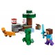 21583 aventures de steve dans la taÏga - 79 pieces - lego minecraft-5702018034071-lilojouets-questembert-muzillac-morbihan