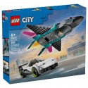 60489 LE JET CONTRE LA VOITURE - 259 PIECES - LEGO CITY