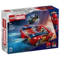 76336 SPIDERMAN ET SA VOITURE CONTRE WOLVERINE VÉNOMISÉ - 134 PIECES LEGO MARVEL