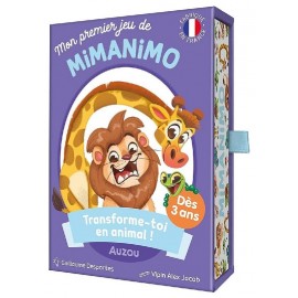JEU MIMANIMO - MON PREMIER JEU DE MIME ET D'OBSERVATION - 36 CARTES - AUZOU-9791039554480-Lilojouets-Questembert-Muzillac-Morbih