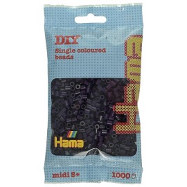 SACHET 1000 PERLES NOIRES A REPASSER - HAMA MIDI-0028178207182-Lilojouets-Questembert-Muzillac-Morbihan