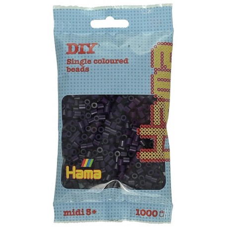SACHET 1000 PERLES NOIRES A REPASSER - HAMA MIDI-0028178207182-Lilojouets-Questembert-Muzillac-Morbihan