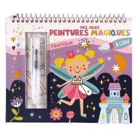 CARNET JOLIES PEINTURES MAGIQUES A L'EAU FÉERIQUE - 1.2.3 SOLEIL-9782359907568-Lilojouets-Questembert-Muzillac-Morbihan