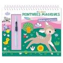 CARNET JOLIES PEINTURES MAGIQUES A L'EAU BEBES ANIMAUX - 1.2.3 SOLEIL