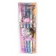 Pochette 5 stylos bille glitter roller gel pailletÉ - miss melody - depesche-4010070699529-lilojouets-questembert-muzillac-morbi