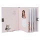 Journal intime avec cadenas kitty lizzy 16x19cm - carnet secret topmodel-4010070702304-lilojouets-questembert-muzillac-morbihan