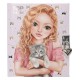 Journal intime avec cadenas kitty lizzy 16x19cm - carnet secret topmodel-4010070702304-lilojouets-questembert-muzillac-morbihan