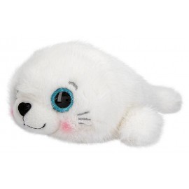 PELUCHE PHOQUE BLANC 30CM - PRINCESS MIMI DEPESCHE-4010070711559-Lilojouets-Questembert-Muzillac-Morbihan