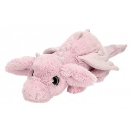 PELUCHE DRAGON ROSE 50CM - SNUKIS BY DEPESCHE-4010070740689-Lilojouets-Questembert-Muzillac-Morbihan