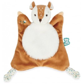 DOUDOU CARRÉ FAON 24CM - AVEC BOITE KALOO FRIPONS-3666502050003-Lilojouets-Questembert-Muzillac-Morbihan