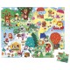 Valisette puzzle les 4 saisons 36 piÈces 50x40cm - poster inclus-3700217323905-lilojouets-questembert-muzillac-morbihan