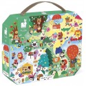 VALISETTE PUZZLE LES 4 SAISONS 36 PIÈCES 50X40CM - POSTER INCLUS