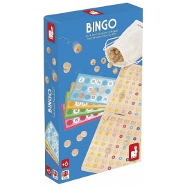 JEU DE BINGO - PLATEAU BOULES ET PIONS EN BOIS - 48 CARTES 90 BOULES- JANOD-3700217330286-Lilojouets-Questembert-Muzillac-Morbih