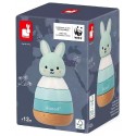 CULBUTO LAPIN EMPILABLE EN BOIS - JANOD - PARTENARIAT WWF