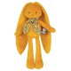 Peluche pantin lapin jaune ocre 35cm - avec boite lapinoo kaloo boite-4894173100157-lilojouets-questembert-muzillac-morbihan
