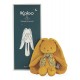 Peluche pantin lapin jaune ocre 25cm - avec boite lapinoo kaloo-4895029699436-lilojouets-questembert-muzillac-morbihan