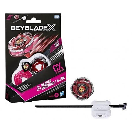 TOUPIE BEYBLADE SERIE X  CX AVEC LANCEUR ASST - HASBRO-5010996309525-Lilojouets-Questembert-Muzillac-Morbihan