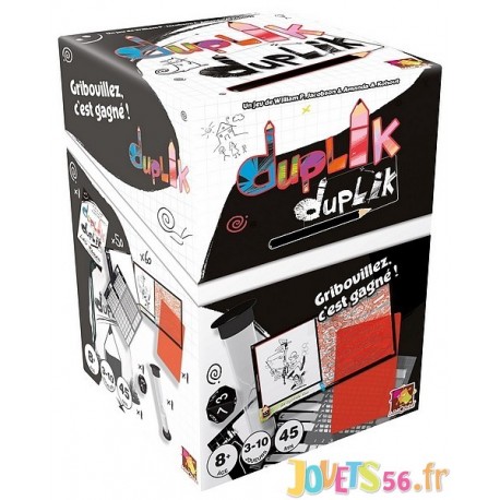 JEU DUPLIK NEW - Jouets56.fr - Magasins Jouets SAJOU du Morbihan en Bretagne