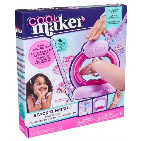 COFFRET ATELIER 15 BRACELETS HEISHI D'AMITIÉ A CRÉER - STUDIO COOL MAKER-0681147059498-Lilojouets-Questembert-Muzillac-Morbihan