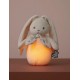 Peluche veilleuse nomade lapin crÊme rechargeable usb 17cm - kaloo-3666502180304-lilojouets-questembert-muzillac-morbihan