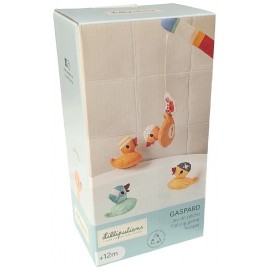 JEU DE PÊCHE GASPARD 4 CANARDS EN TISSU - LILLIPUTIENS-5414834836752-Lilojouets-Questembert-Muzillac-Morbihan