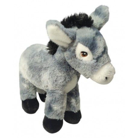 PELUCHE ANE GRIS 25CM - KEELECO ECO-RESPONSABLE-5027148028043-Lilojouets-Questembert-Muzillac-Morbihan