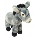 PELUCHE ANE GRIS 25CM - KEELECO ECO-RESPONSABLE