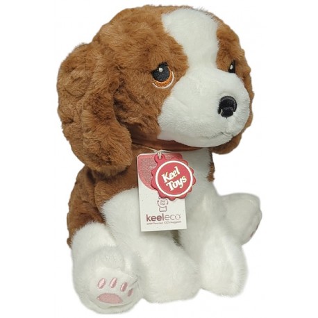 PELUCHE CHIEN BEAGLE ASSIS 22CM PUPPY LOVE RUSTY - KEELECO-5027148038035-Lilojouets-Questembert-Muzillac-Morbihan