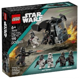 75412 PACK COMBAT DEATH TROOPERS NIGHT TROOPERS - 119 PIÈCES - LEGO STAR WARS-5702017817620-Lilojouets-Questembert-Muzillac-Morb