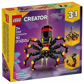 31159 L'ARAIGNÉE SURPRENANTE - 153 PIÈCES - LEGO CREATOR 3EN1-5702017822242-Lilojouets-Questembert-Muzillac-Morbihan
