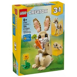 31162 L'ADORABLE LAPIN - 326 PIÈCES - LEGO CREATOR 3EN1-5702017822372-Lilojouets-Questembert-Muzillac-Morbihan