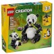 31165 animaux sauvages famille de pandas - 626 pieces - lego creator 3en1-5702017822402-lilojouets-questembert-muzillac-morbihan