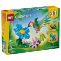 31384 ANIMAUX SAUVAGES LE COLIBRI COLORÉ - 312 PIÈCES - LEGO CREATOR 3EN1