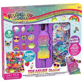 KIT CRÉATIF BRACELETS CUTETIQUE RAINBOW LOOM 1200 ÉLASTIQUES ASST-3701405828110-Lilojouets-Questembert-Muzillac-Morbihan